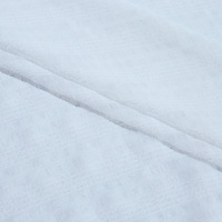 Tissu crêpe à bulles SPH Grid 100% polyester résistant à l'abrasion 120 g/m² pour jupes croisées Nouveauté