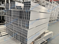 Planche de chantier haute résistance, conception industrielle standard, plateforme en alliage d'aluminium, planche de chantier de 2 m de longueur
