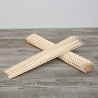 Offre Spéciale – Brochettes de Kebab en Bambou Naturel de 30 cm, Écologiques et Biodégradables, de Haute Qualité, Prix Usine