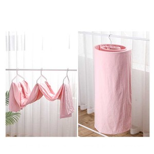 DS4296 Étendoir à linge en <span class=keywords><strong>spirale</strong></span> en acier inoxydable pour couvertures, draps et housses de couette, idéal pour balcon et gain de place - Product Image 2