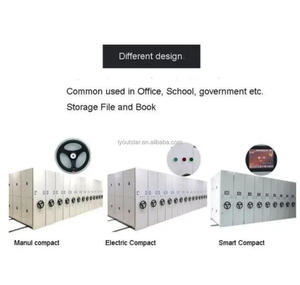 Étagères de rangement mobiles pour documents au design moderne, compactor métallique pour automobile, armoire de classement pour usage scolaire - Product Image 5
