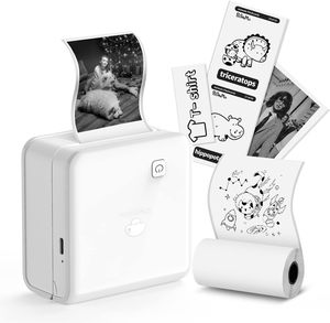 Imprimante Photo <span class=keywords><strong>Phomemo</strong></span> <span class=keywords><strong>M02</strong></span> <span class=keywords><strong>Pro</strong></span>, Imprimante Thermique Mobile Portable pour Étiquettes de Notes d'Étudiants, pour École, Maison et Murs Photo - Product Image 1