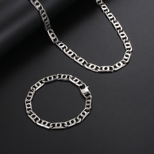 European American Style Minimalist Bracelet <b>Titanium</b> Steel <b>Chain</b> CE097 Unisex Jewelry Gift - Product Image 5