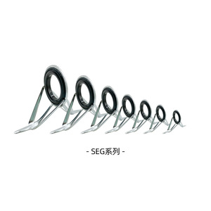 Usine directe d'origine 8 #-50 # acier inoxydable + guide de pêche en céramique anneau de guidage pliant accessoires de canne à pêche série SEG - Product Image 5