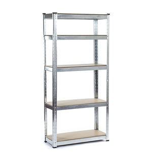 Marco Curled de acero galvanizado para el hogar, estante de almacenamiento de 5 capas, tablero de MDF, 175kg de capacidad de carga - Product Image 2