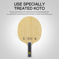 Fabricant de lame de ping-pong Loki Rxton 9Pro Lame de tennis de table professionnelle en fibre CNF basalte Oem 7 plis