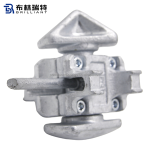 Forniture del Produttore: Chiusure di Fissaggio per Container, Twist Lock Manuale Zincato per Container, Twistlock Intermedio Grande - Product Image 1