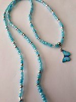 Chaîne de taille personnalisée avec breloque papillon en cristal et perles de rocaille, bijou de corps pour le ventre, grande taille, ceinture de plage estivale