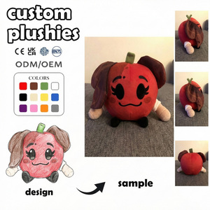 Fábrica de Peluches Personalizados, Mini Gato Sonriente, Personaje de Videojuego, Mercancía de McDonald's <span class=keywords><strong>Happy</strong></span> <span class=keywords><strong>Meal</strong></span>, <span class=keywords><strong>Juguete</strong></span> de Peluche Hoppo - Product Image 2