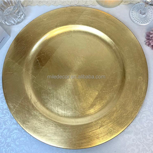 <span class=keywords><strong>Plato</strong></span> Base Dorado Más Vendido para Bodas, <span class=keywords><strong>Plato</strong></span> Base <span class=keywords><strong>de</strong></span> Alta <span class=keywords><strong>Calidad</strong></span> con Borde Plateado al <span class=keywords><strong>Mejor</strong></span> <span class=keywords><strong>Precio</strong></span> - Product Image 4