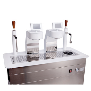 Machine à café et à thé innovante, intégrée sous le comptoir, double groupe, avec écran tactile, pour les cafés modernes - Product Image 3