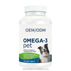 Complément alimentaire <span class=keywords><strong>pour</strong></span> animaux <span class=keywords><strong>de</strong></span> compagnie Omega-3 330 mg, <span class=keywords><strong>huile</strong></span> <span class=keywords><strong>de</strong></span> poisson <span class=keywords><strong>pour</strong></span> <span class=keywords><strong>chien</strong></span> contenant EPA et DHA, favorisant la santé <span class=keywords><strong>de</strong></span> la peau et le soutien immunitaire, vente en gros OEM/ODM - Product Image 1