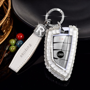 Strass Bling en cristal chaud pour <span class=keywords><strong>BMW</strong></span> SUV <span class=keywords><strong>X3</strong></span> X4 5X 6X 7X <span class=keywords><strong>porte</strong></span>-clés de voiture avec fermeture à sangle suspendue - Product Image 6