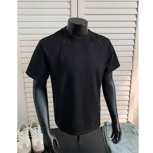 T-shirt décontracté à manches courtes pour homme en coton de style américain, col rond, coupe ample, respirant, écologique, <span class=keywords><strong>tenue</strong></span> de type 'tough <span class=keywords><strong>guy</strong></span>' pour l'été - Product Image 2