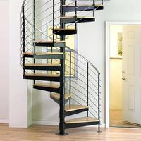 Prima moderne divers modèles d'escaliers pour la maison du deuxième étage escaliers incurvés en spirale en verre idées escalier