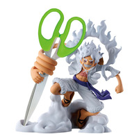 Fabricante personalizado diseño One Pieces juguetes 3D impreso PVC Materia mono D Luffy figura de acción de juguete