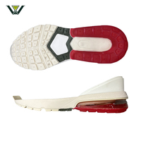 Semelle de chaussure de sport de haute qualité DK Sole Manufacture TN EVA+TPR+TPU+AIR CUSHION pour le Pérou