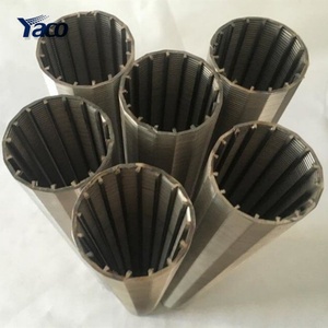<span class=keywords><strong>Schermo</strong></span> a Filo Scanalato in Acciaio Inossidabile 304, Profilo Personalizzato per Sistemi di Drenaggio e Vaglio Minerario - Product Image 5