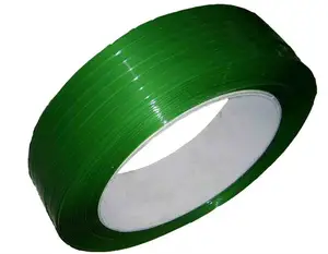 5/8英寸绿色聚酯塑料捆扎带金属包装用聚酯塑料钢带