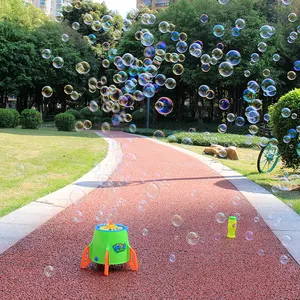 Machine à bulles de fusée pour enfants, souffle, produit en vogue Amazon pour enfants