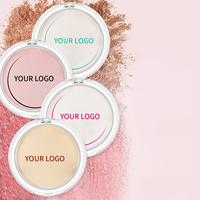 Palette de maquillage vegan pour le visage, poudre pressée, fond de teint, étiquette privée, correcteur personnalisé, poudre de contour, OEM/ODM