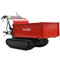 Günstiger Transport Landwirtschaft Selbstladender Mini-Raupenkipper Garten Farm 500KG Truck Mini-Dumper Elektrischer Mini-Dumper