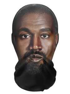 Máscara de cubierta completa transpirable Cubierta de cara completa 3D Impreso Pasamontañas Fiesta Festival Mascarada Máscaras Uso Celebridad - Product Image 4