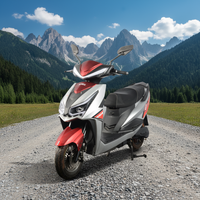Trottinette électrique haute vitesse pour adultes, longue autonomie, avec moteur 1000W, batterie au plomb-acide 60V, cadre en acier