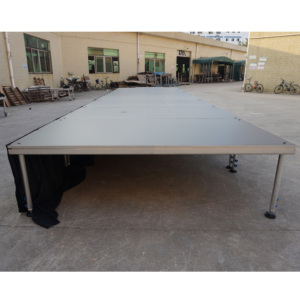 Scène en aluminium à hauteur réglable, très vendue, avec montage facile et plateforme antidérapante pour les événements de festivals de musique - Product Image 3