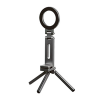 Support de tablette et de téléphone rotatif à 360 degrés pour le voyage, à insérer dans le lit, le train, le rail, en ABS, pliable, avec clip manuel