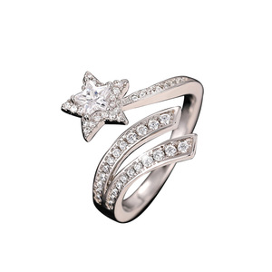Anello Aperto a Doppio Strato Celestial per Donne - Product Image 1