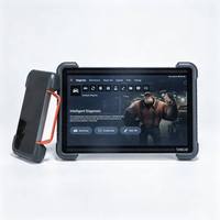 Escáner de Diagnóstico OBD2, Tableta Android de 12 Pulgadas, Probador de Baterías, Datos en Tiempo Real para Talleres de Reparación de Automóviles, Profesional