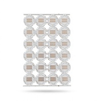 Base en aluminium LED PCB MCPCB 1,2 mm 25 UM Cuivre Finition OSP Haute conductivité thermique pour l'éclairage