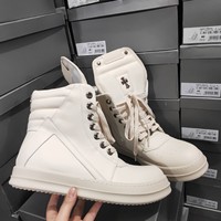 Chaussures de marche unisexes montantes à lacets, style urbain, plateforme à semelle épaisse, taille 48, pour femmes et hommes, personnalisables par le fabricant