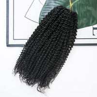 Extensiones de Cabello Humano Brasileño Virgen 15A SDD para Crochet, 100g, para Trenzas, Sin Trama, Venta de Fábrica