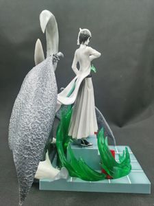 Bleach Anime Figures Jouet Arrancar <span class=keywords><strong>Ulquiorra</strong></span> Cifer Resurreccion Segunda Etapa Battle GK PVC Action Figure Statue Modèle Rougeoyant À - Product Image 4