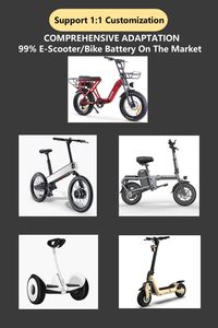 12v 24v 36v 48v 52v 60V 72v 10Ah 15AH 25AH 30AH电动滑板车电池Ebike电动自行车电池Ebike Bateria - Product Image 6