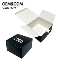 Caja Plegable Autoarmable de Cartón con Logotipo Personalizado Ecológico, Embalaje con Solapa Encajable para Crema Hidratante de Día y Noche y Esponja