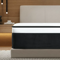 Matelas à ressorts ensachés 7 zones en mousse à mémoire de forme en latex