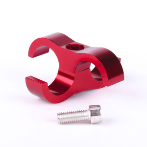 Separador de Abrazaderas de Tubería de Aceite de Doble Orificio, Aleación de Aluminio AN4 AN6 AN8 AN10, Fijación Universal para Modificación Automotriz - Product Image 2