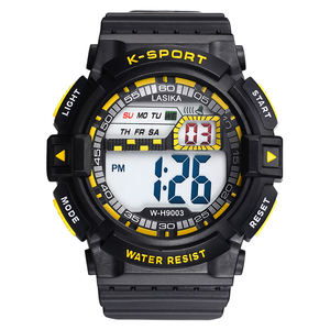 <span class=keywords><strong>Lasika</strong></span> นาฬิกาดิจิตอล LED นาฬิกาอิเล็กทรอนิกส์แฟชั่นแบบอนาล็อกและดิจิตอลนาฬิกากลางแจ้งกีฬาสายพลาสติก - Product Image 6