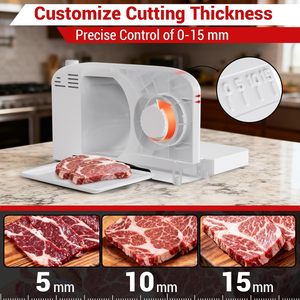 Máquina Eléctrica Comercial para Cortar y Moler Carne, con Velocidades Ajustables, Diseño Portátil para Restaurantes y Uso Doméstico, Deli S002 - Product Image 2