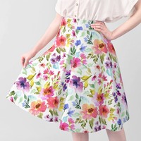 Tissu 100% coton respirant, nouveau design, imprimé de fleurs colorées, pour vêtements, sacs artisanaux, chemises, jouets pour filles et garçons