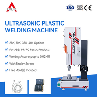 Machine de soudage numérique à ultrasons pour panneaux de protection arrière de voiture en plastique LINJIE LJ-2820J, machine de fusion à chaud pour pare-boue automobile