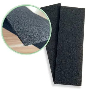 4x12 "filtri per registro di sfiato da 20 pezzi sistema di ventilazione a pavimento alloggiamento domestico filtro di sfiato a carbone attivo in tessuto primario bianco o nero