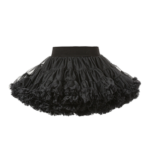 Nouvelles robes de princesse plissées en tulle uni pour enfants, jupes tutu pour filles, collection 2022, vente chaude - Product Image 4