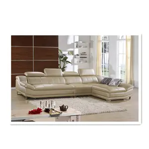 Nordic Style Hotel Home Family Living Room Furniture China Factory Leather leisure rest area Sofa