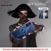 GT30 16GB+1TB Android 15 7.3 Pouces 2026 NOUVEAU Téléphone Global 5G Cellulaire Navigation GPS Double Carte SIM Prix Réduit