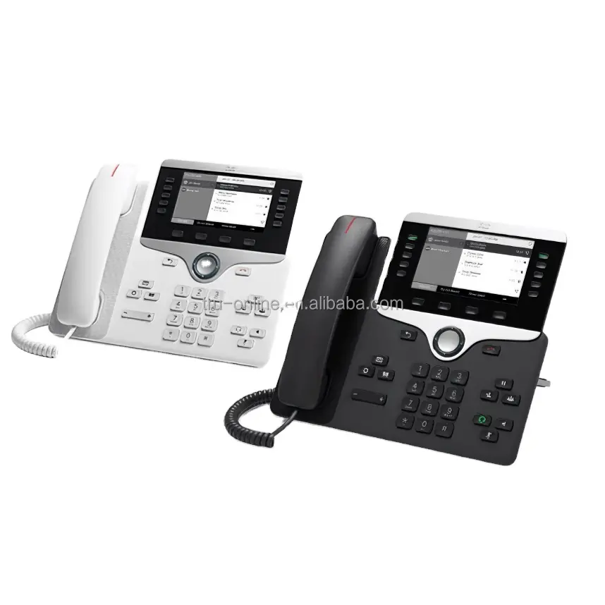 IP telefon 8811 serisi 8800 IP telefon serisi Cissco geniş ekran gri tonlama ekran yüksek kaliteli ses iletişimi CP-8811-K9 =