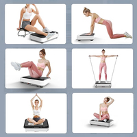 Plateforme vibrante pour perdre du poids, entraînement physique, exercice, machine d'exercice, plateforme vibrante, exercice magique, corps fou, fitness, massage
